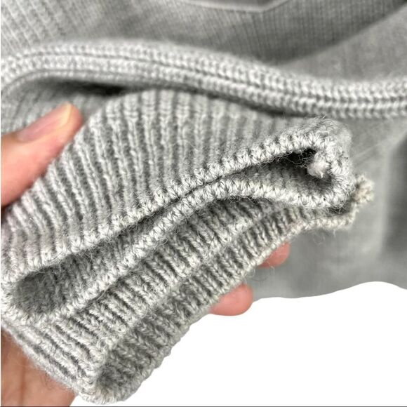 Peak Performance Grey Code Crew Alpaca Wool Blend Sweater Size S - Picture 5 of 7